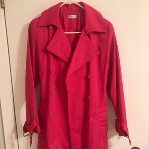 Quiz Clothing Pink Trench Coat for women